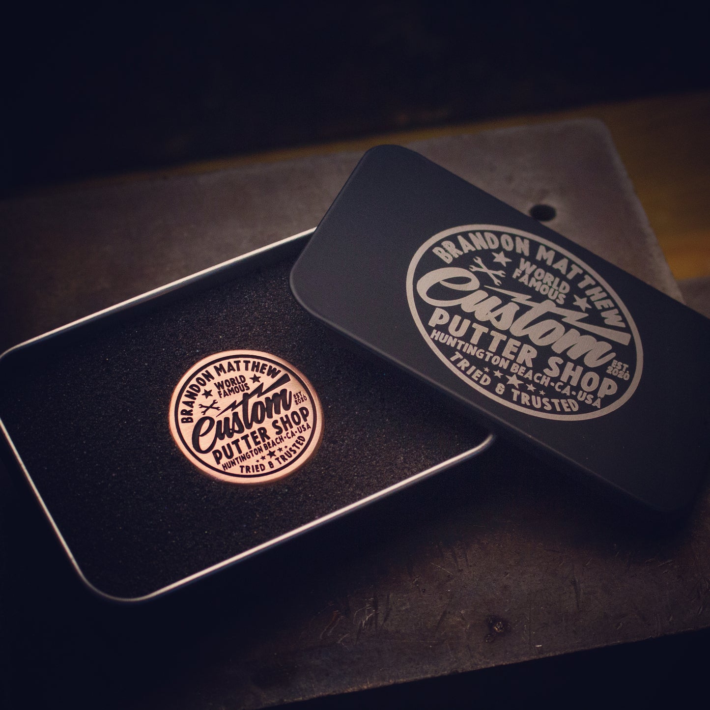 Brandon Matthew Custom Shop "Fatty" Copper Ball Marker
