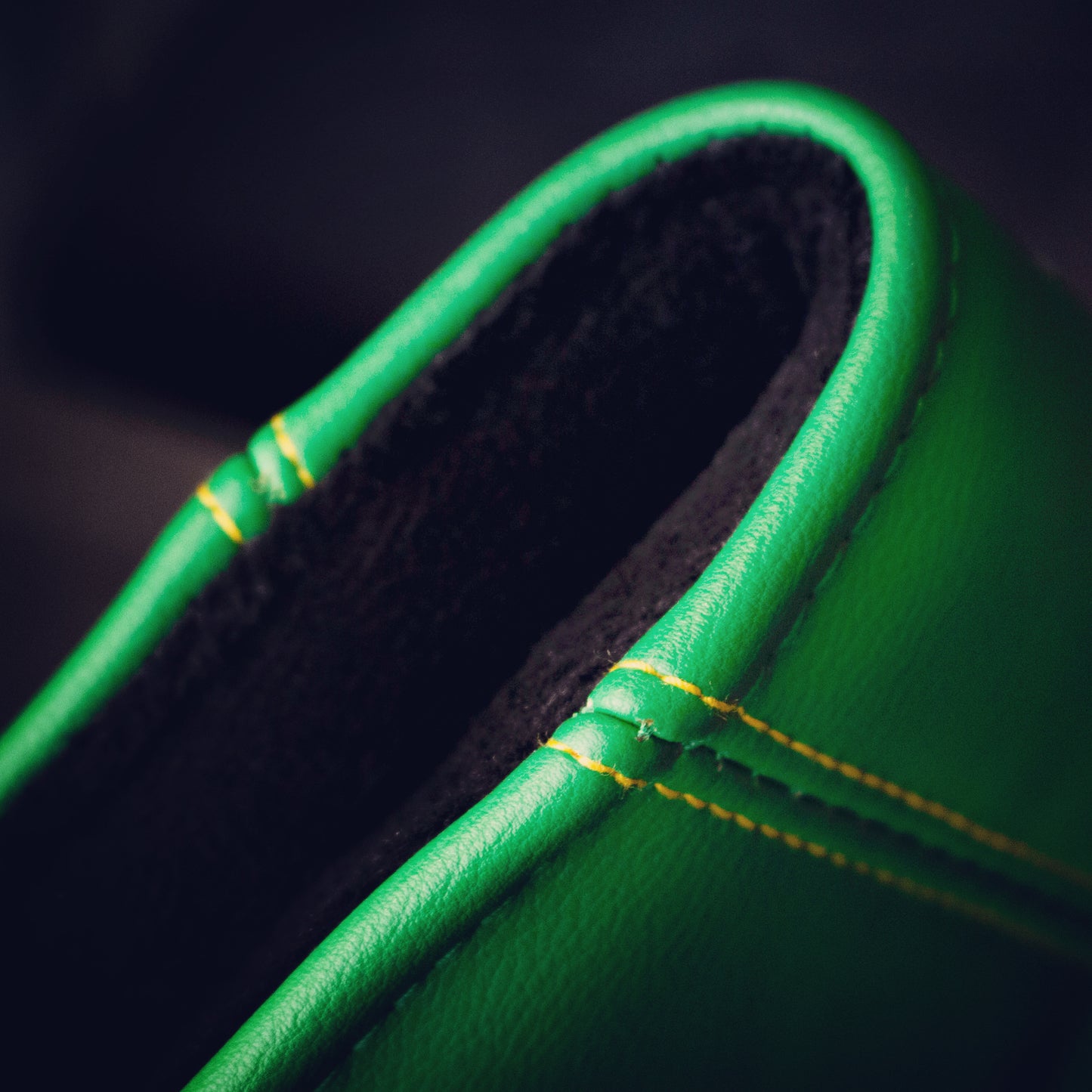 2025 Brandon Matthew MASTERS Green Leather Headcover